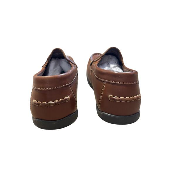 Florsheim Little Kids Leather Jasper Driver Classic Penny Loafer Tan Size 11 NEW - Picture 5 of 11